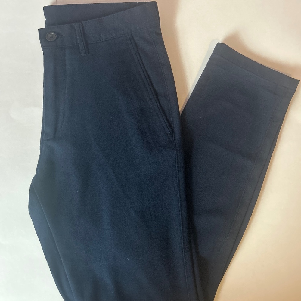 Mens zara navy bi stretch pants